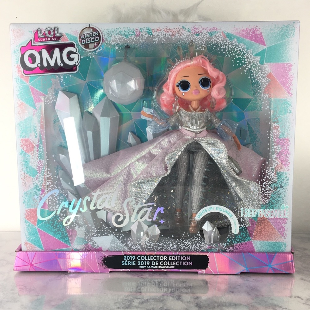 Lol Surprise OMG Crystal Star collector doll sealed NIB